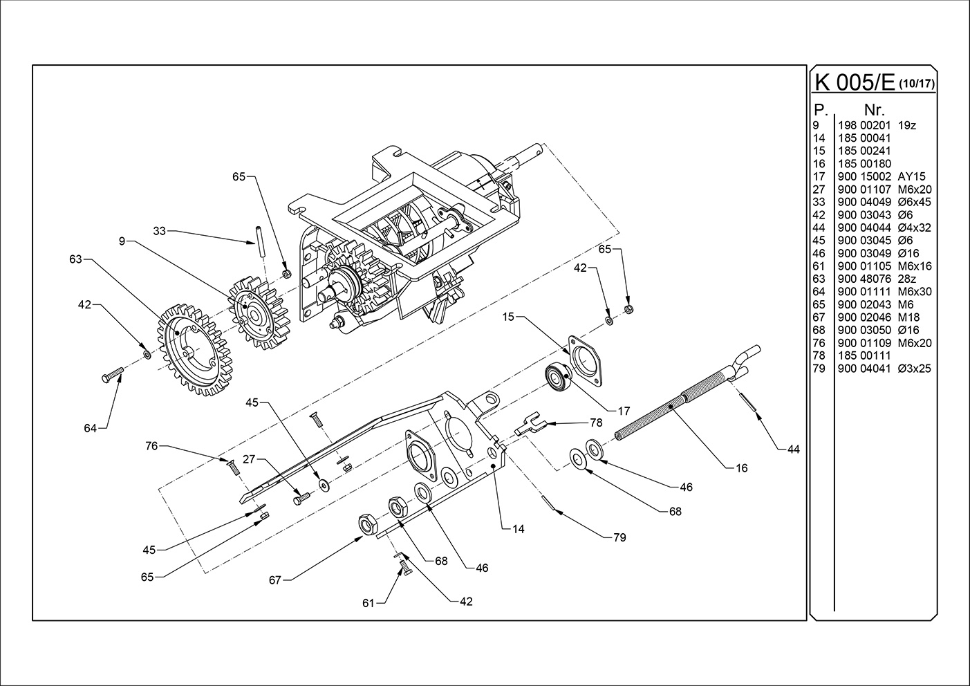 Catalog of components and spare parts MISTRAL [ www.mistral.sk ]