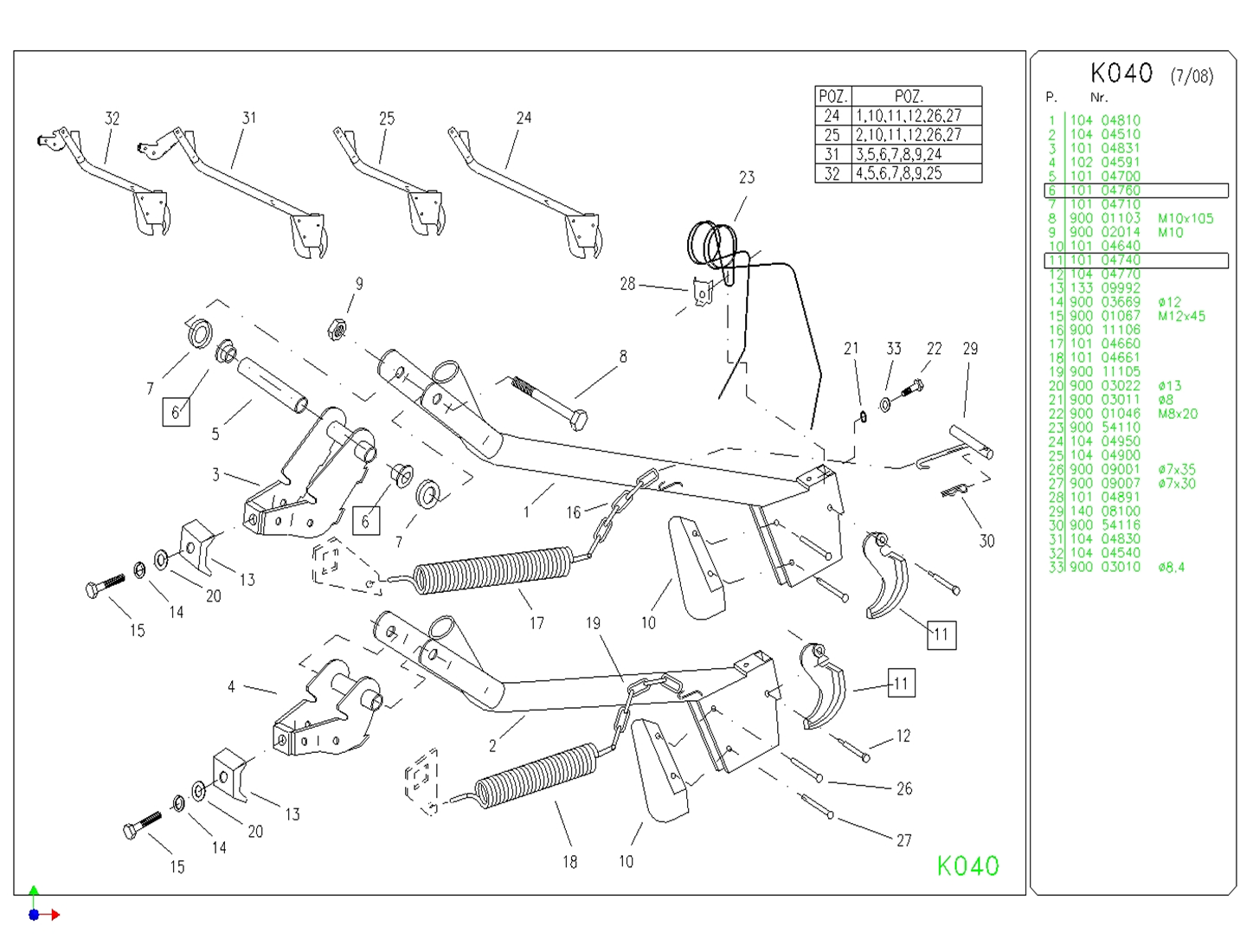 Catalog of components and spare parts MISTRAL [ www.mistral.sk ]